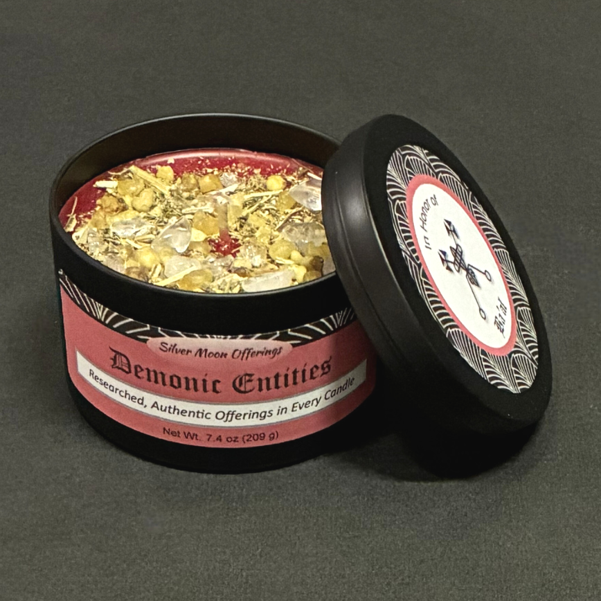 Ba'al demonic ritual offering candle