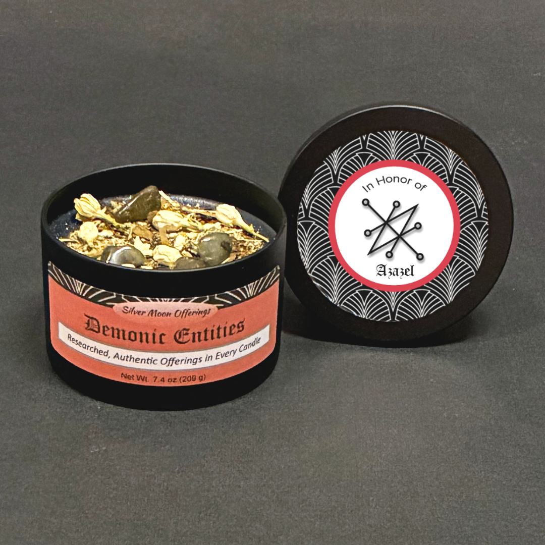 Azazel demonic offering candle