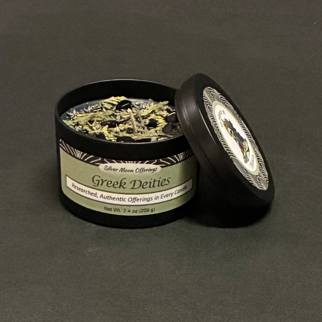 Thanatos Greek god offering candle