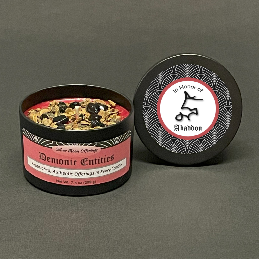 Abaddon ritual offering candle
