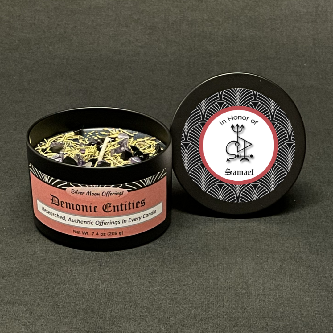 Samael offering candle