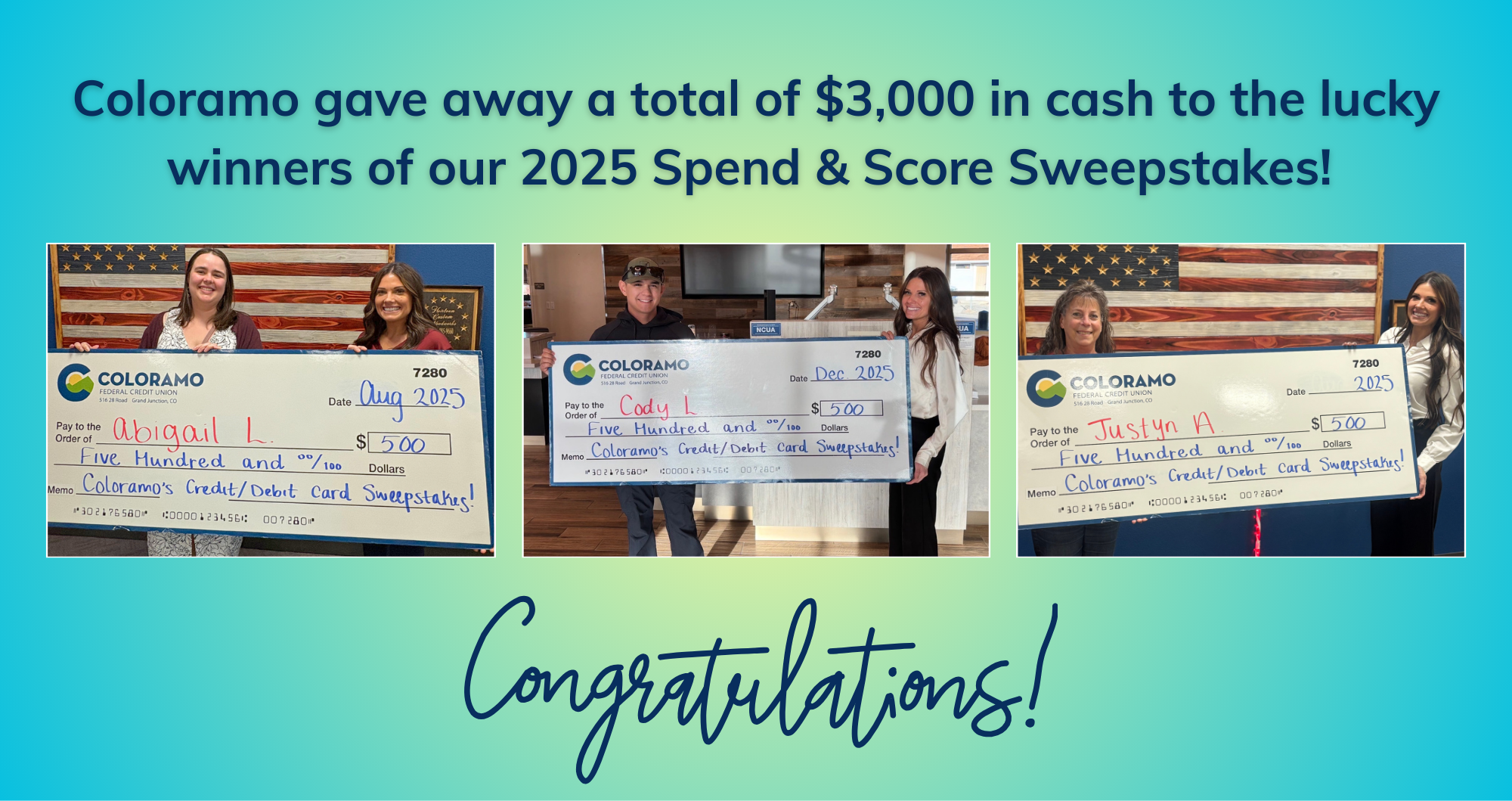 Best Credit Union in Grand Junction & Western Colorado — Coloramo FCU