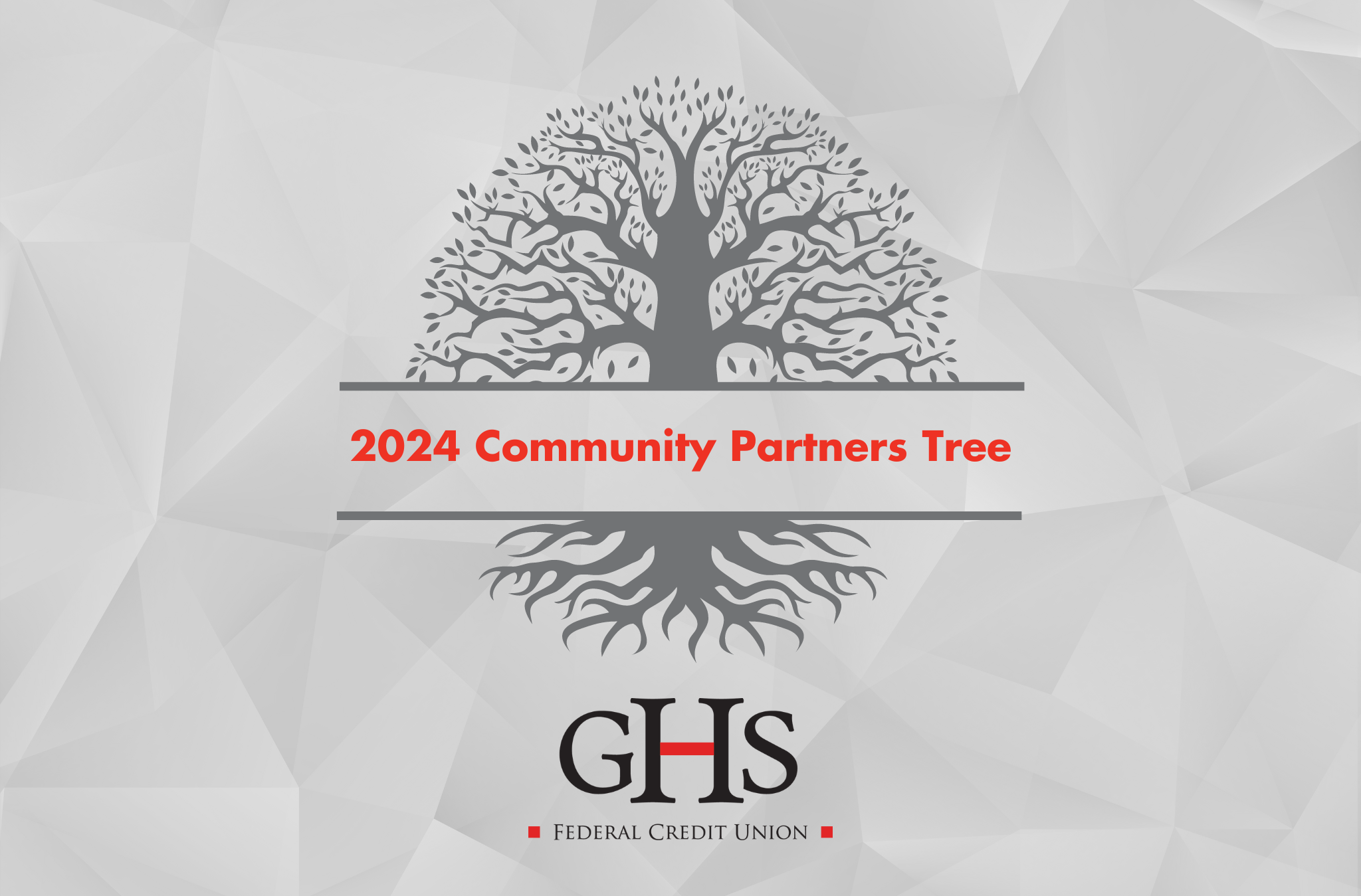 2024 GHS FCU Community Partner's Tree
