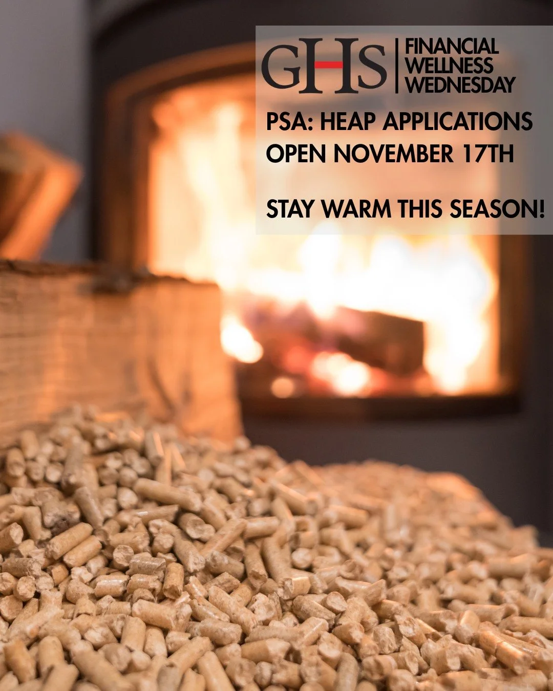 Winter is coming, and HEAP applications open soon! Our partners at Starlight can help you find out what programs you qualify for and estimate how much assistance you may receive, give it a try with the link in our bio! 🔥

#FinancialWellnessWednesday