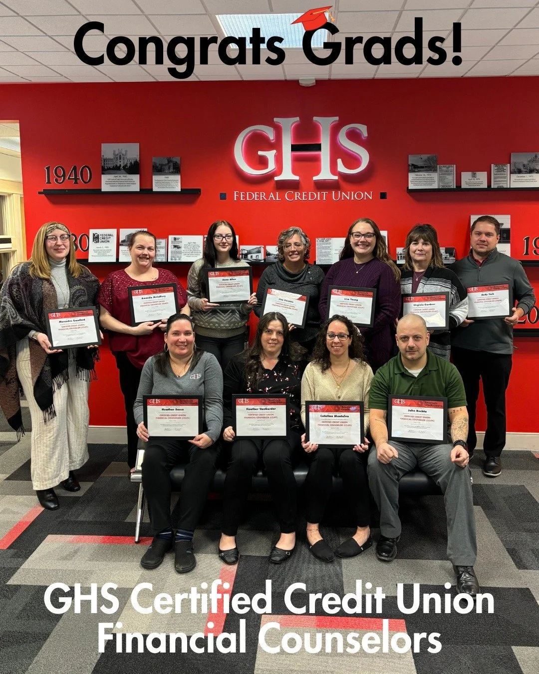 New year, new goals, and a freshly certified team ready to help you reach them! 🎓🎉

We&rsquo;re proud to celebrate our newly certified and recertified Credit Union Financial Counselors, who work hard to make financial education accessible and judgm