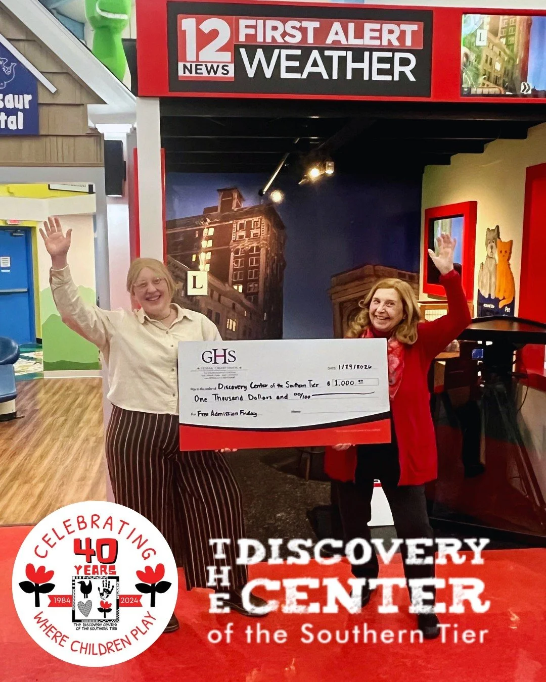 🚨 Breaking News: Free family fun is happening at the Discovery Center! 🚨

We&rsquo;re so excited to sponsor February's First Friday and Free Admission Night at Discovery Center of the Southern Tier, making admission FREE for everyone from 4-6:30 PM