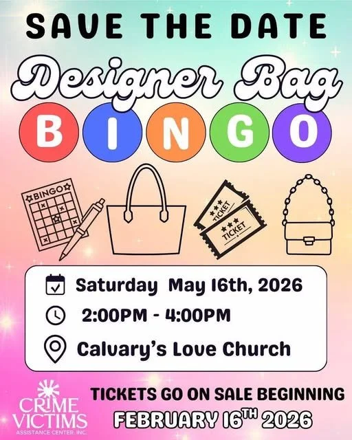 CVAC Designer Bag Bingo