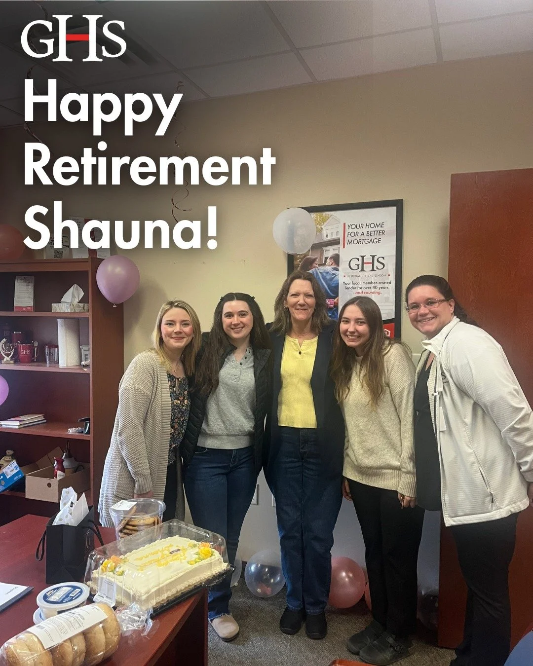 If you&rsquo;ve visited our Norwich branch over the years, chances are you&rsquo;ve seen Shauna&rsquo;s familiar face.

After more than 13 years with GHS, she&rsquo;s heading into retirement, and she&rsquo;ll truly be missed. Shauna built real connec