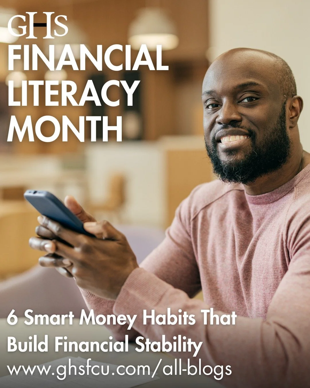 April is Financial Literacy Month 💡

Financial stability isn&rsquo;t about doing everything perfectly. It&rsquo;s built through small habits that add up over time, like understanding where your money is going, setting aside savings when you can, and