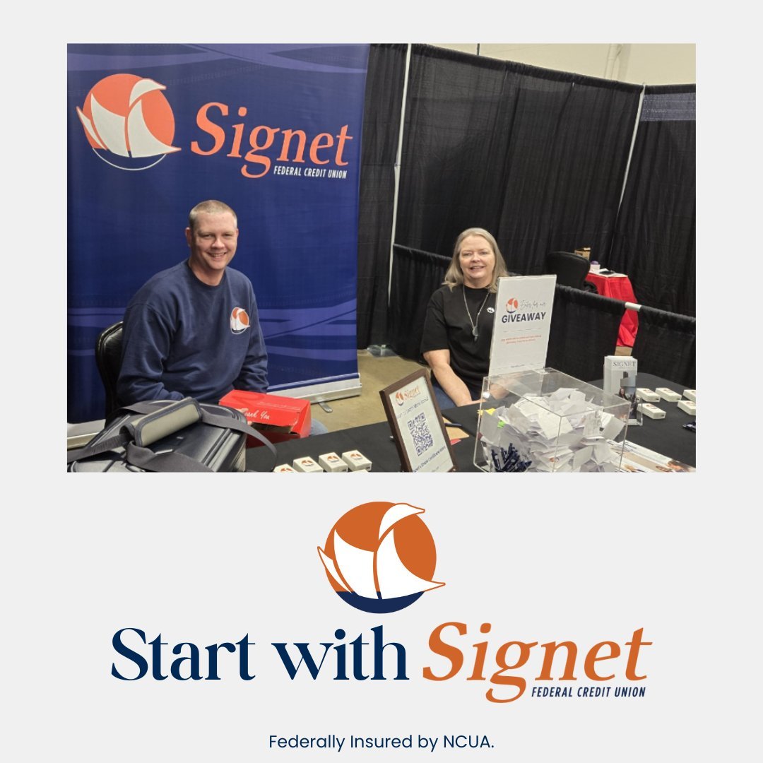 Start with Signet! We're not just a financial institution; we're your neighbors, friends, and community supporters. Count on us to be here, ready to help you achieve your goals every step of the way!
