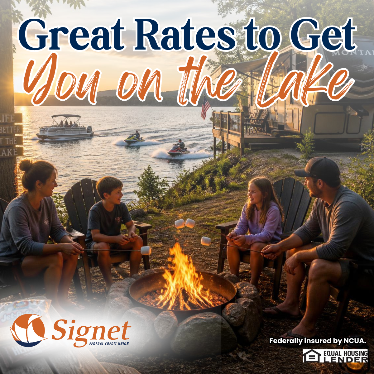Lake Days Start with Signet