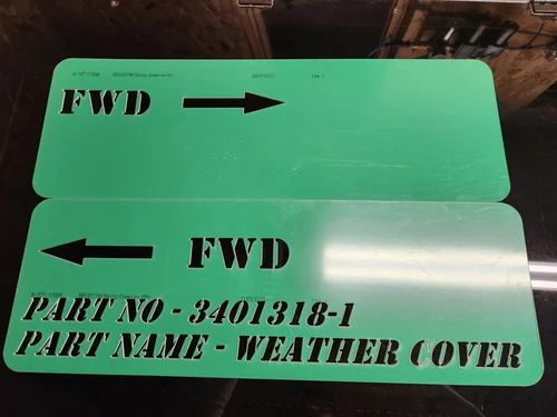 Acrylic signage example 5