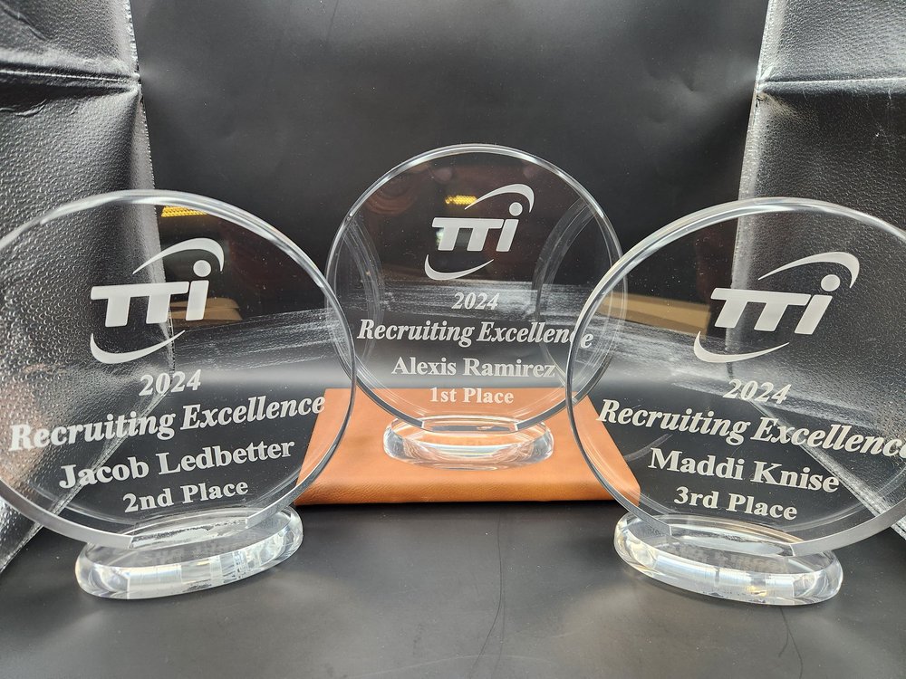 Custom shape laser-engraved acrylic award