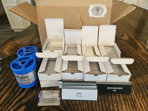 Pipeline identification tags serialized