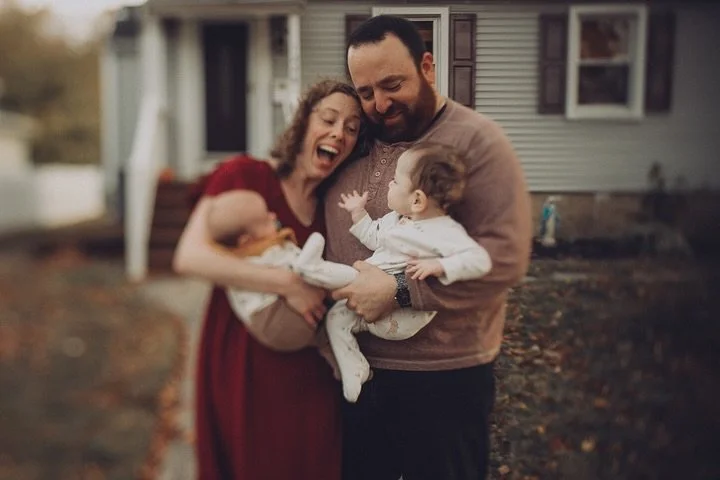 A happy in-home session ❤️