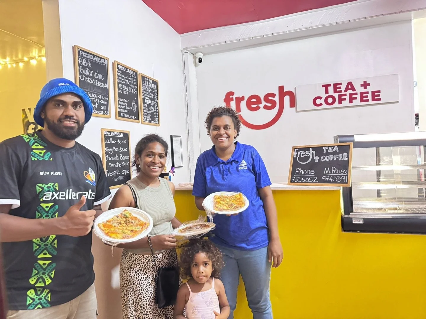 Thank you to everyone who has supported us throughout this week. Your support keeps our little coffee shop in the middle of nowhere running. See you again next week. 
@freshteaandcoffeefiji 
#coffeefshop