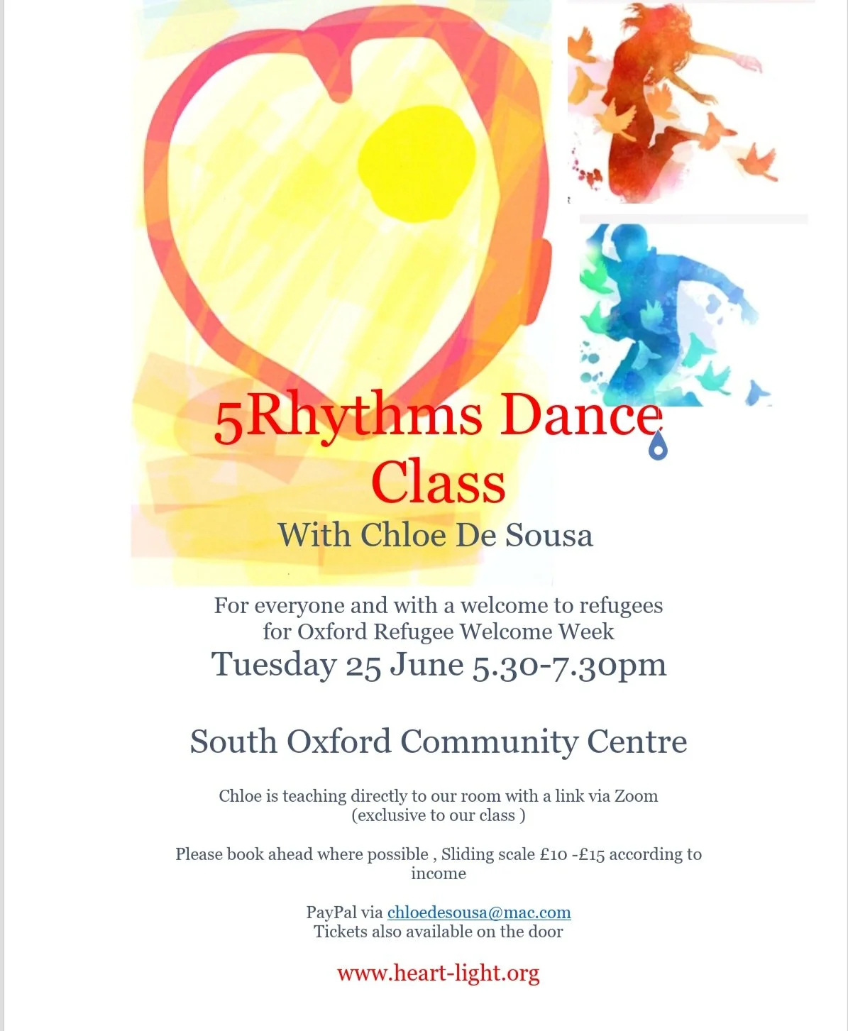 5Rhythms With Chloe De Sousa