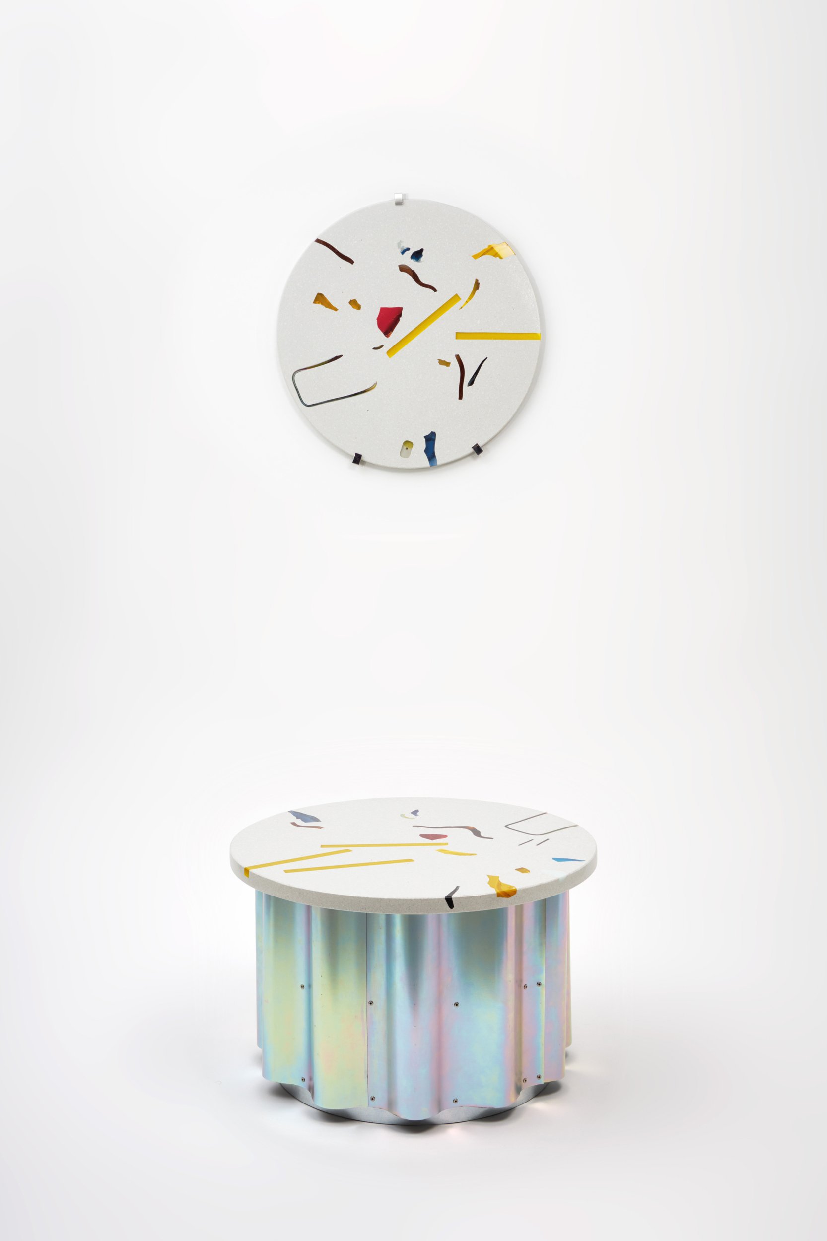 In collaboration with JESCHKELANGER STUDIO w/ BASISRHO we created this unique sidetable.