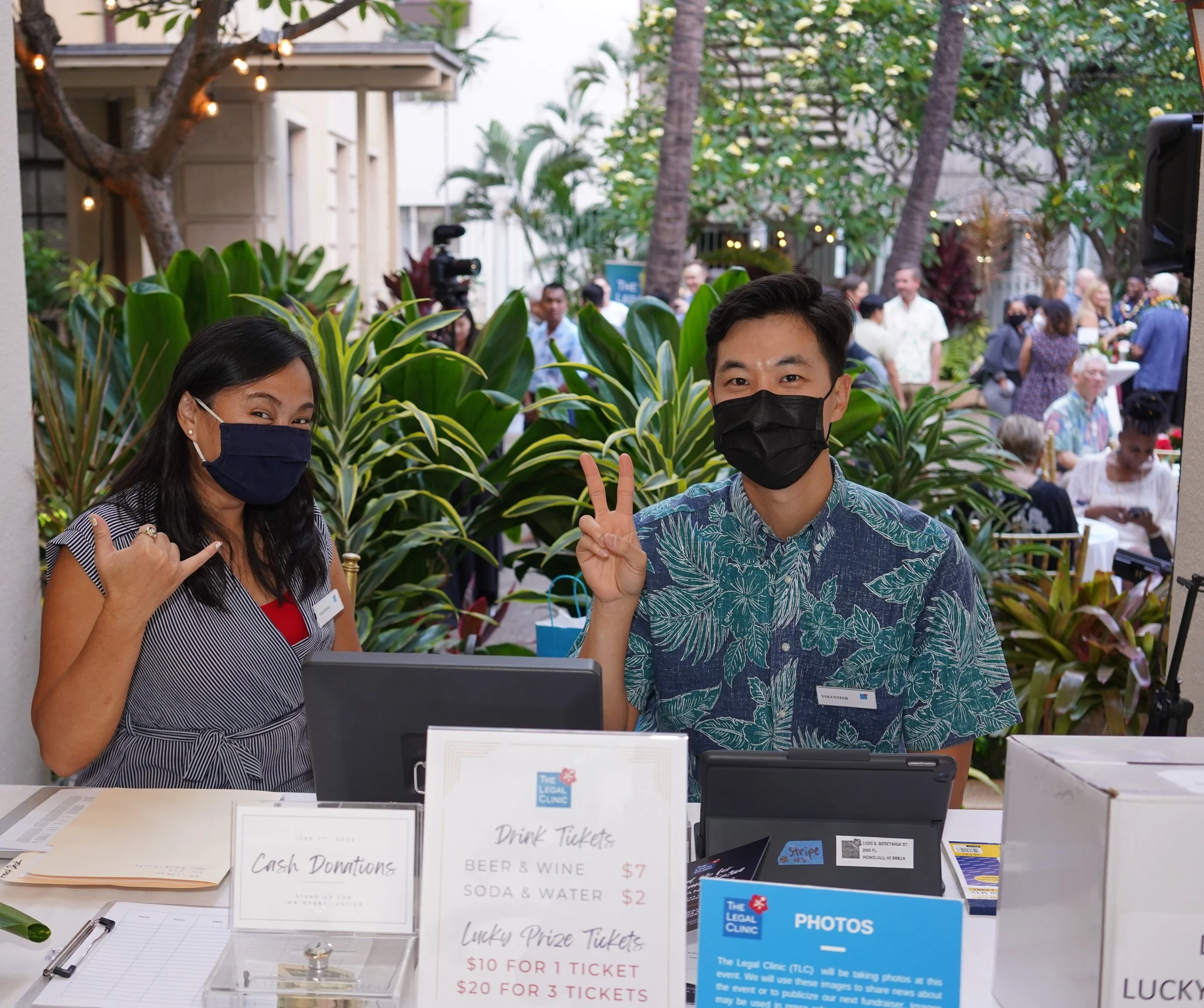 Vol Kathleen Lee and Intern Josh Nam 6.1.22.JPG