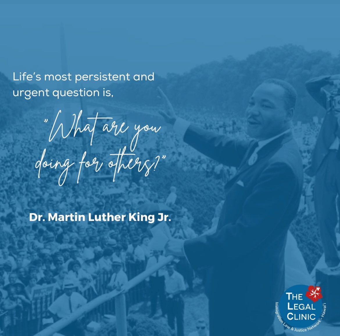 TLC strives for a society where our actions speak loudly for justice, equality, and the well-being for all, a bracing and advocating for fair treatment and opportunities for immigrants. Ensuring they find a place of fairness and acceptance. #mlkday