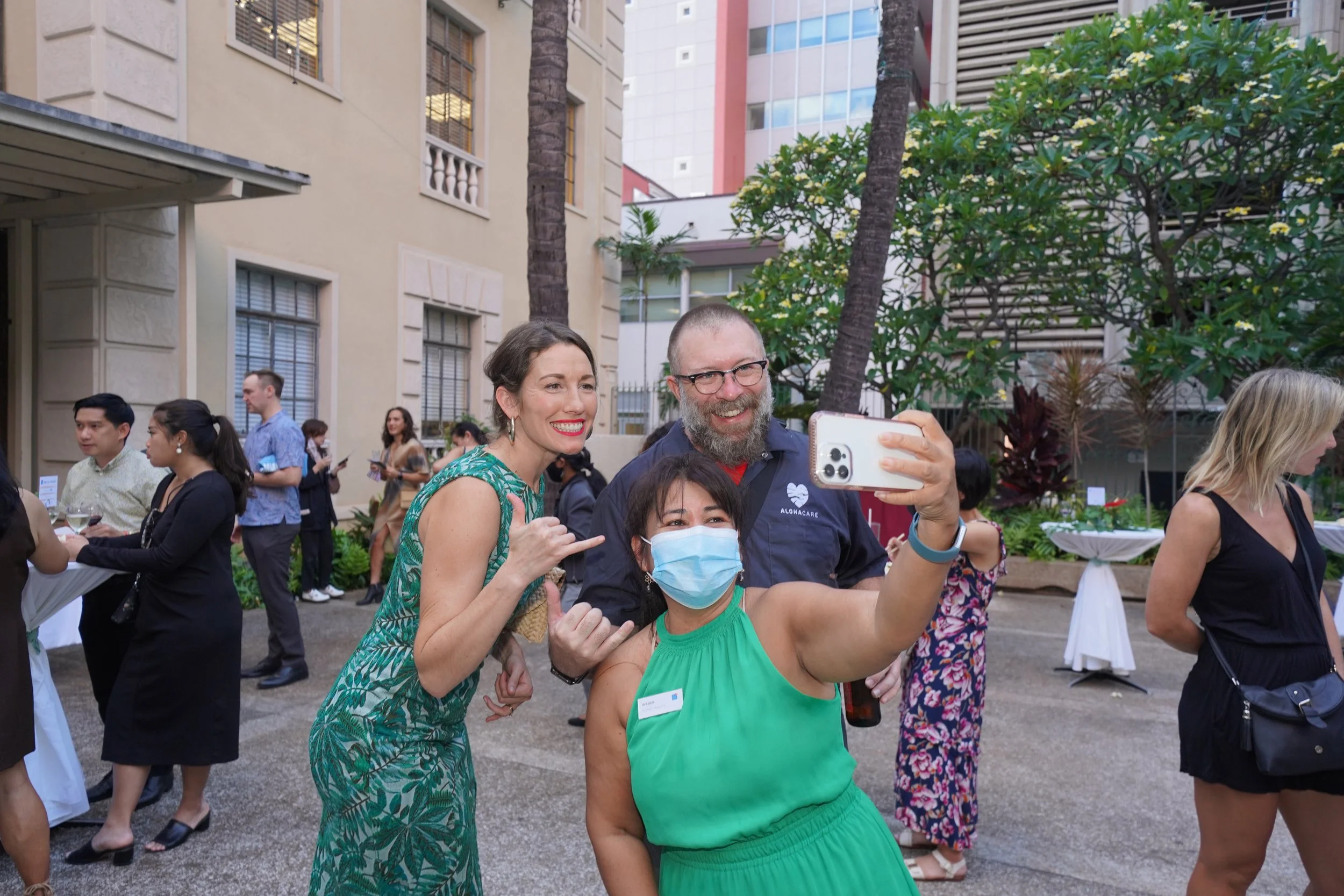 Liza Ryan Gill Agnes MalateCJJohnson selfie 6.1.22.JPG