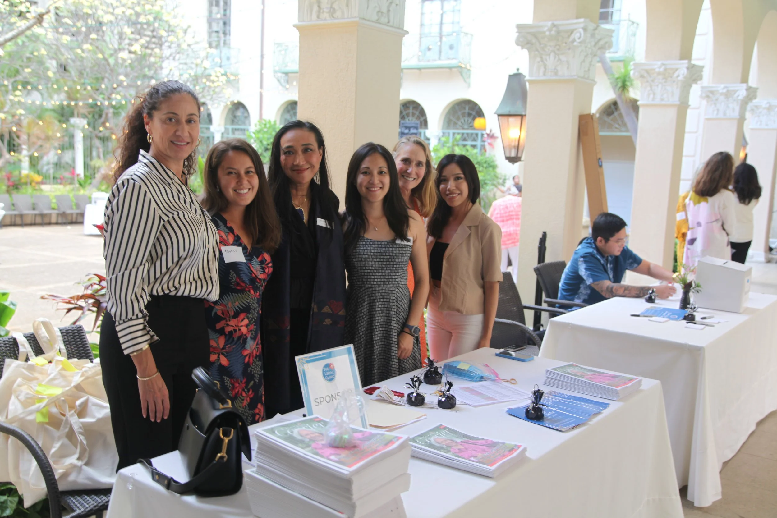 Sponsor table volunteers.jpg