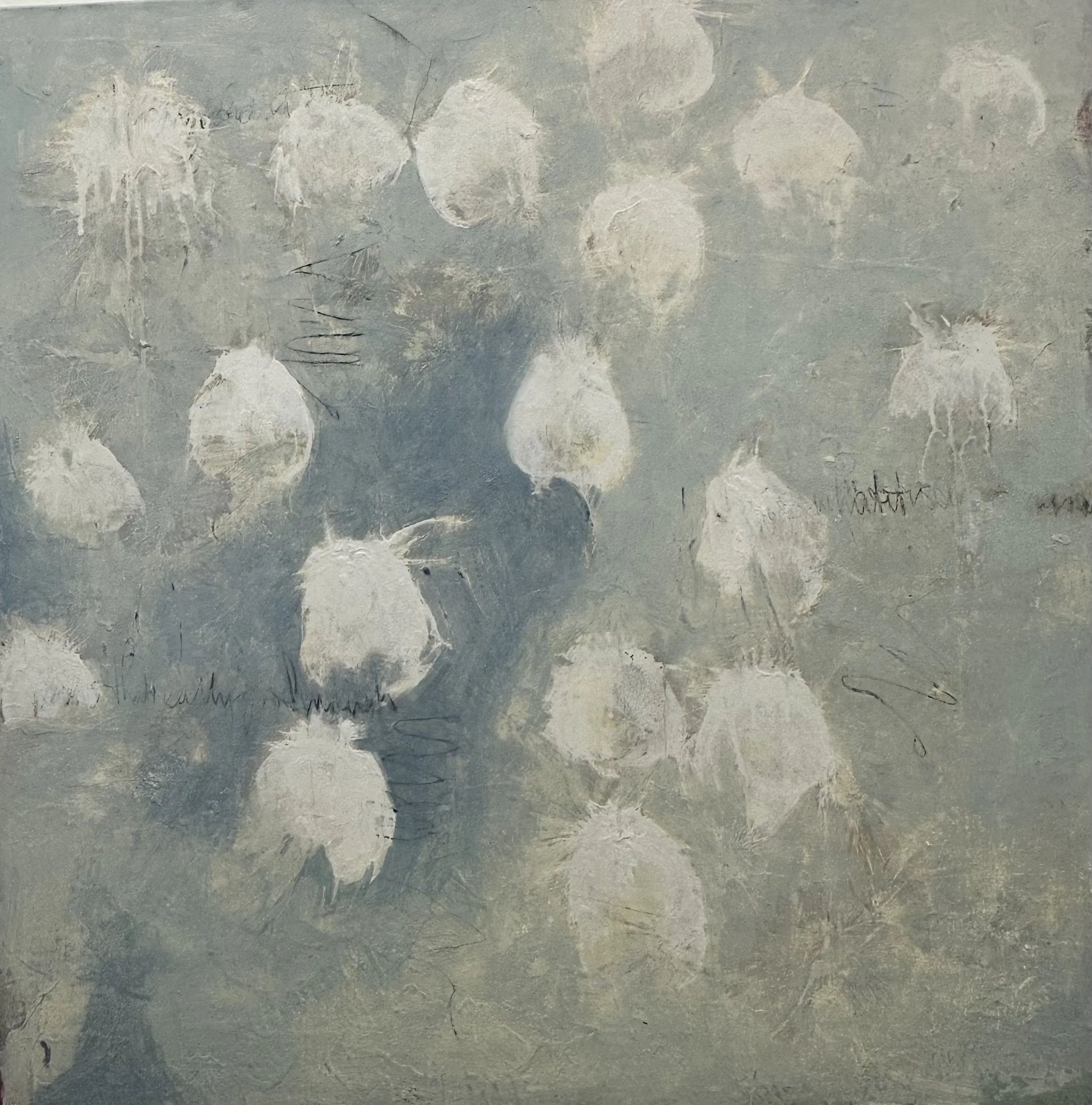 Untitled #2 , Acrylic on Canvas, 94 cm x 94 cm
