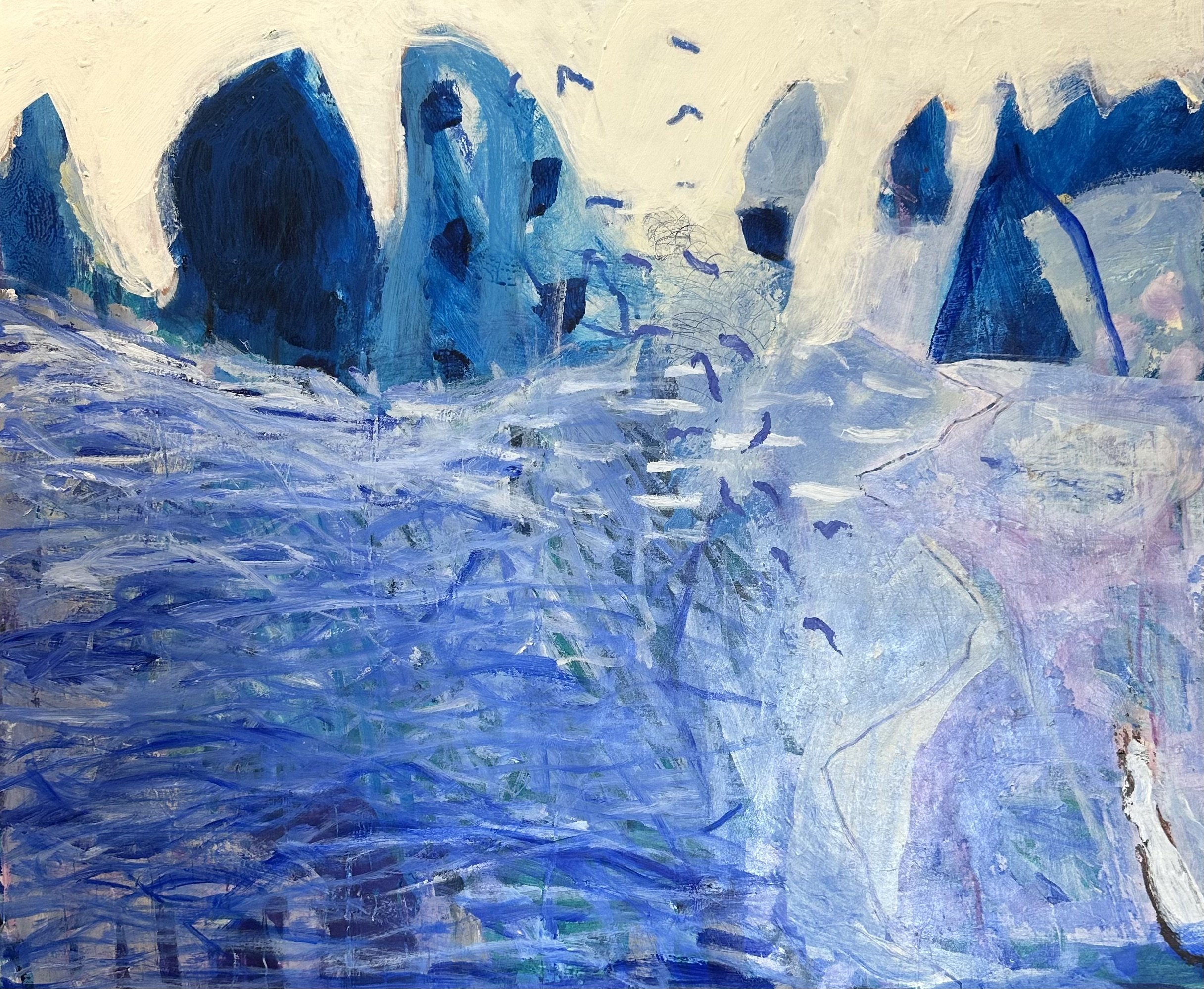regatta, 2025 Acrylic on Canvas, 65 x 80 cm
