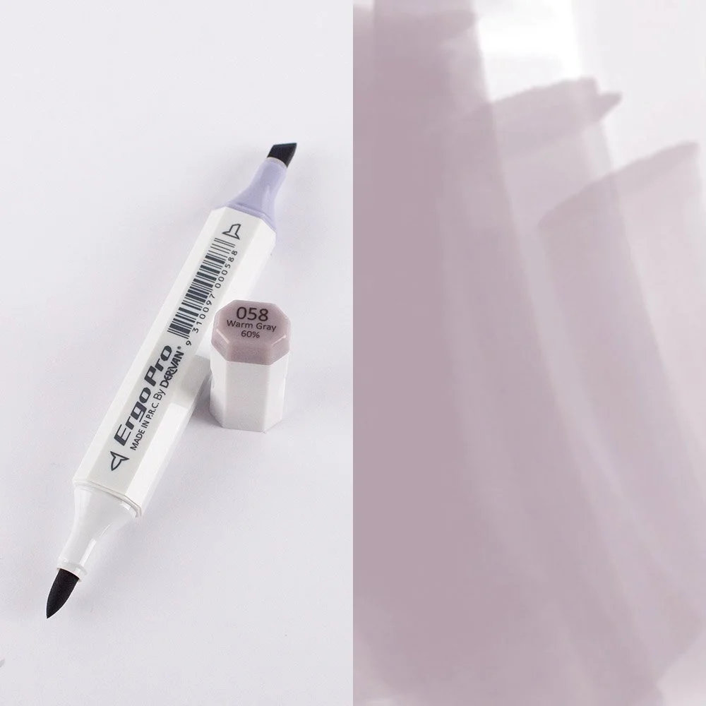 Ergo Pro Marker 058 Warm Grey 60