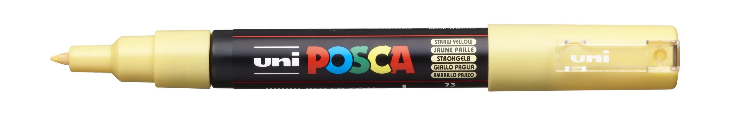 POSCA PC-1M Paint Marker - Straw Yellow, Extra Fine Tip