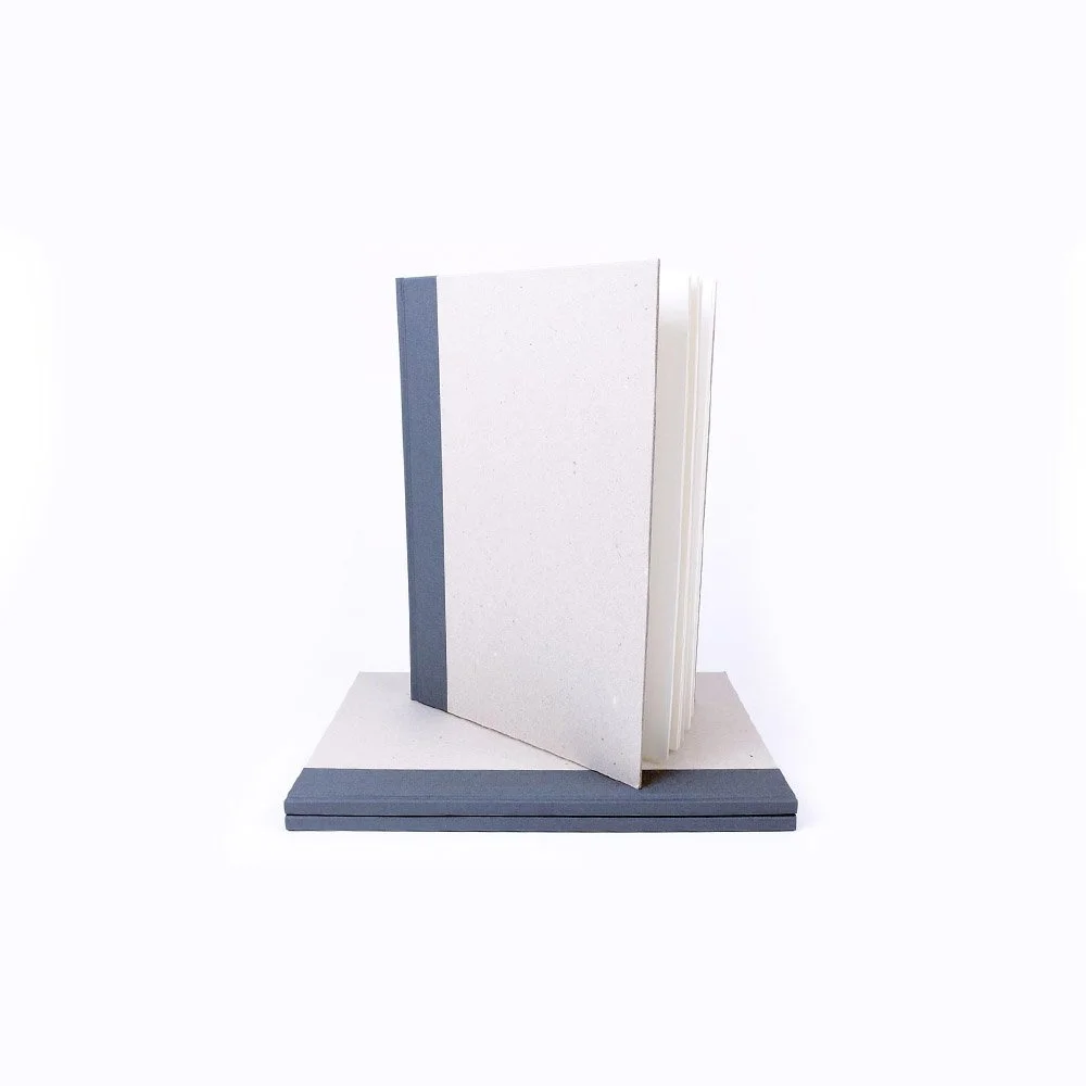 A5 Creative Slim Sketchbook Contrast Spine Grey 140gsm 44 pages