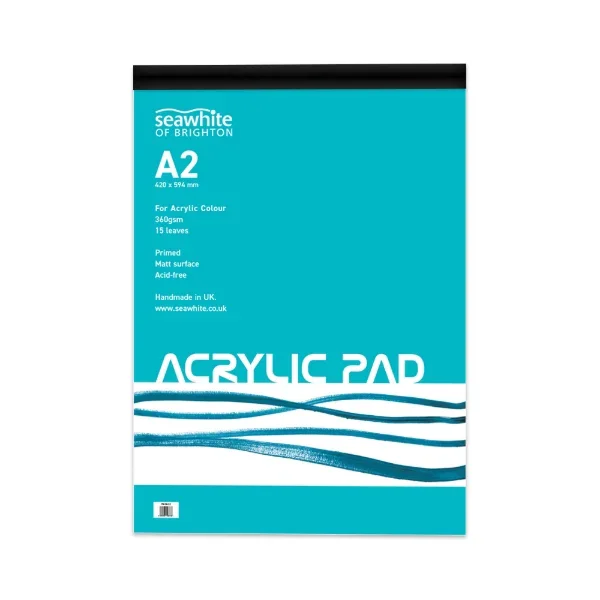 A2 Acrylic Painting Pad 15 sheets 360gsm acrylic painting paper