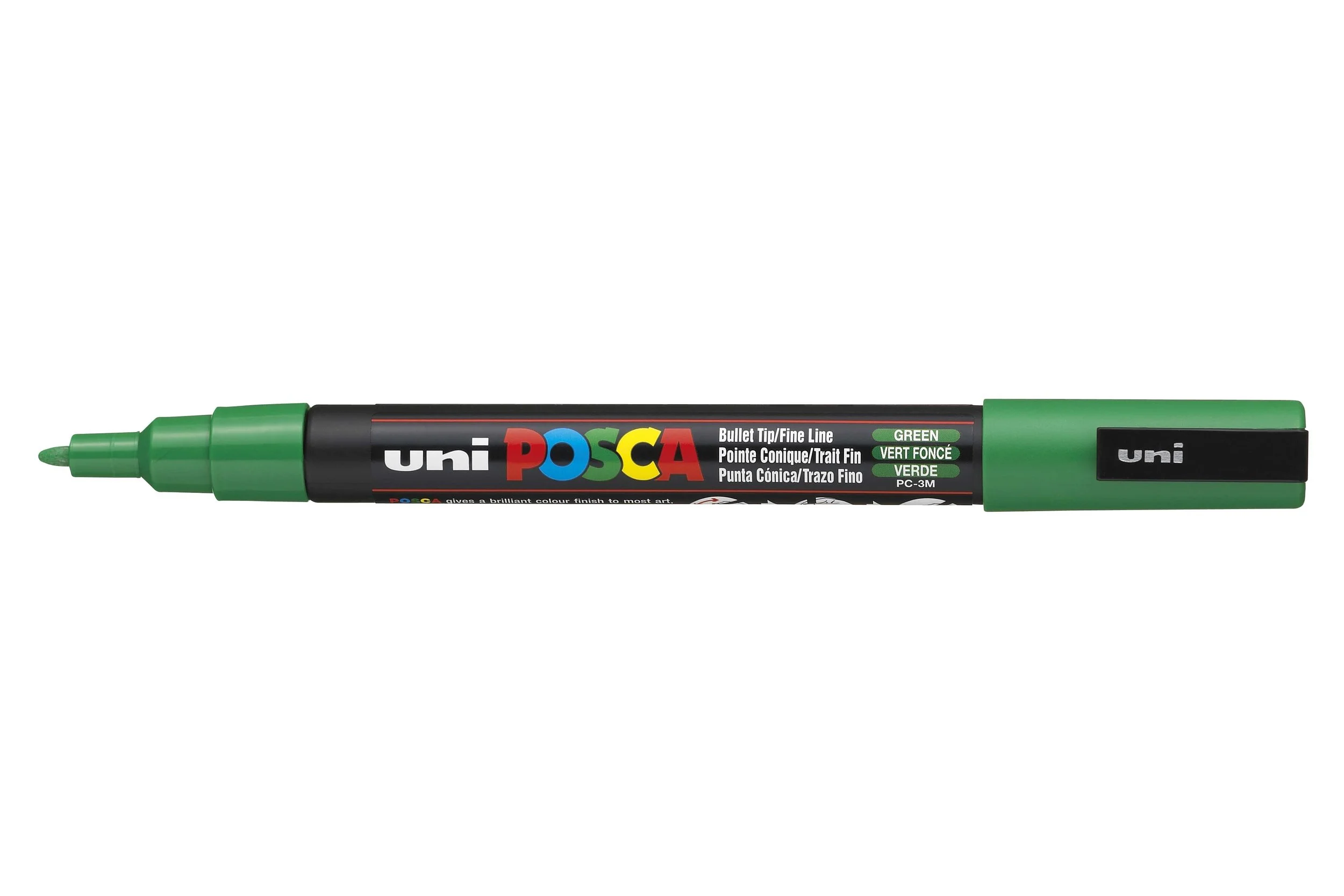 POSCA PC-3M Paint Marker - Green, Fine Bullet Tip