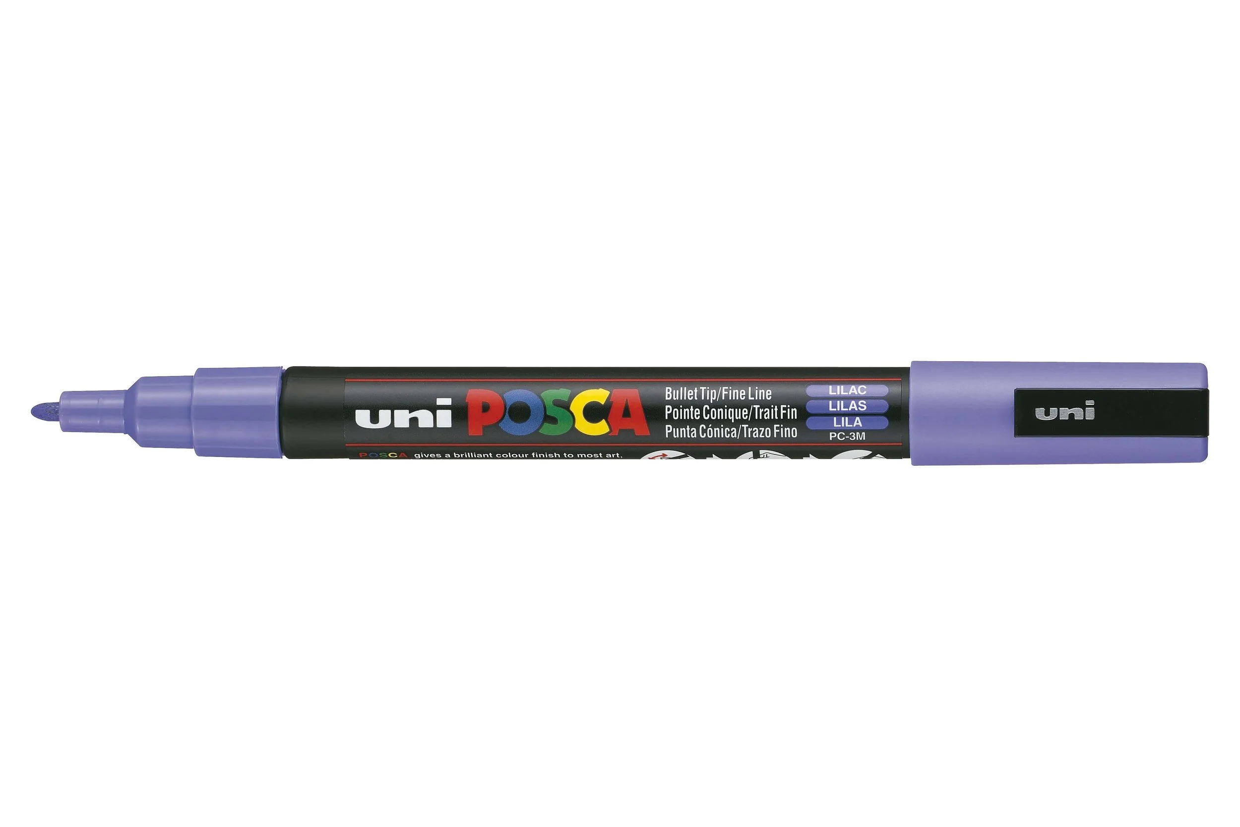 POSCA PC-3M Paint Marker - Lilac, Fine Bullet Tip