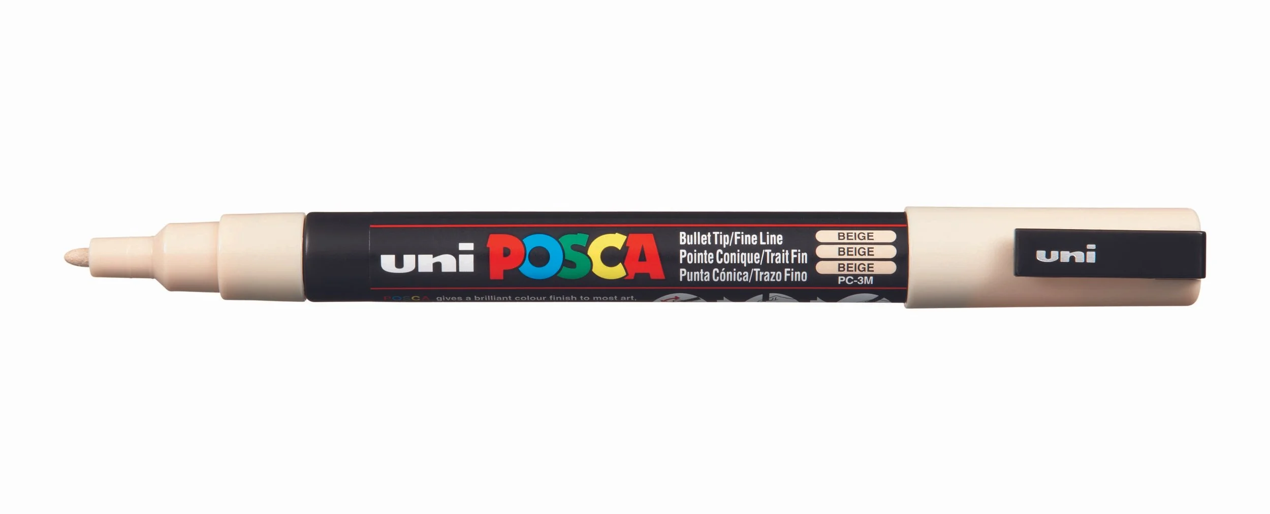 POSCA PC-3M Paint Marker - Beige, Fine Bullet Tip