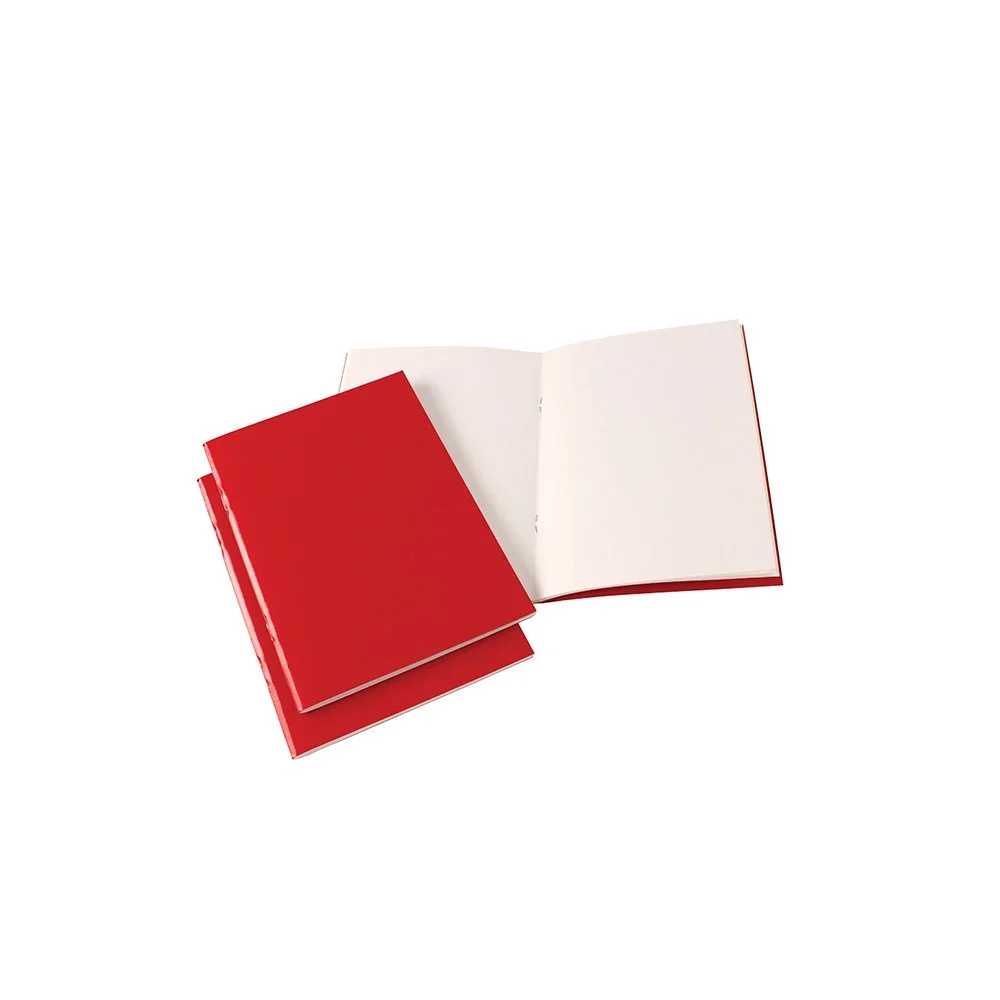 A5 Portrait Starter Sketchbook Laminated Red Cover 40 pages 140gsm