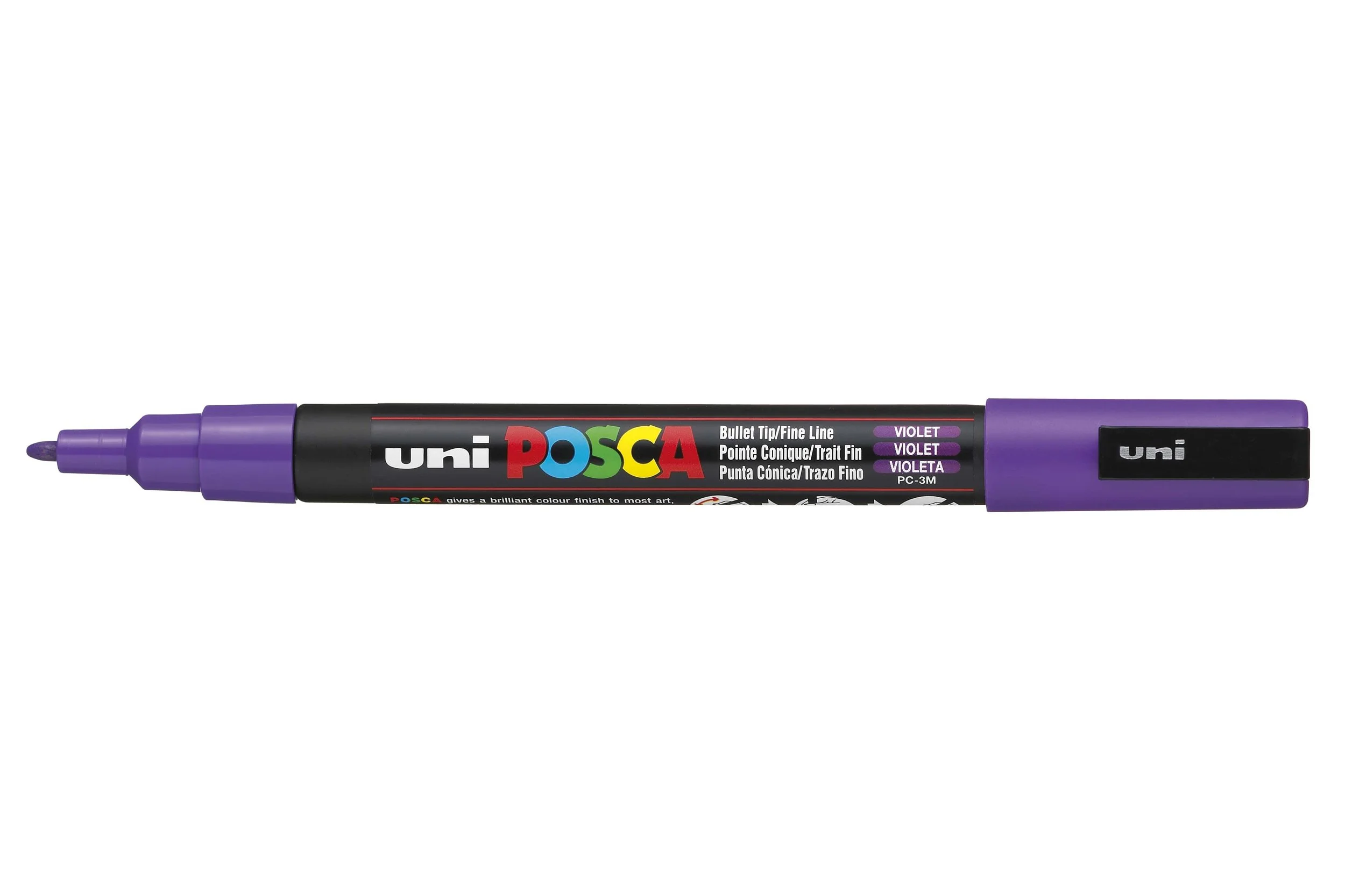 POSCA PC-3M Paint Marker - Violet, Fine Bullet Tip