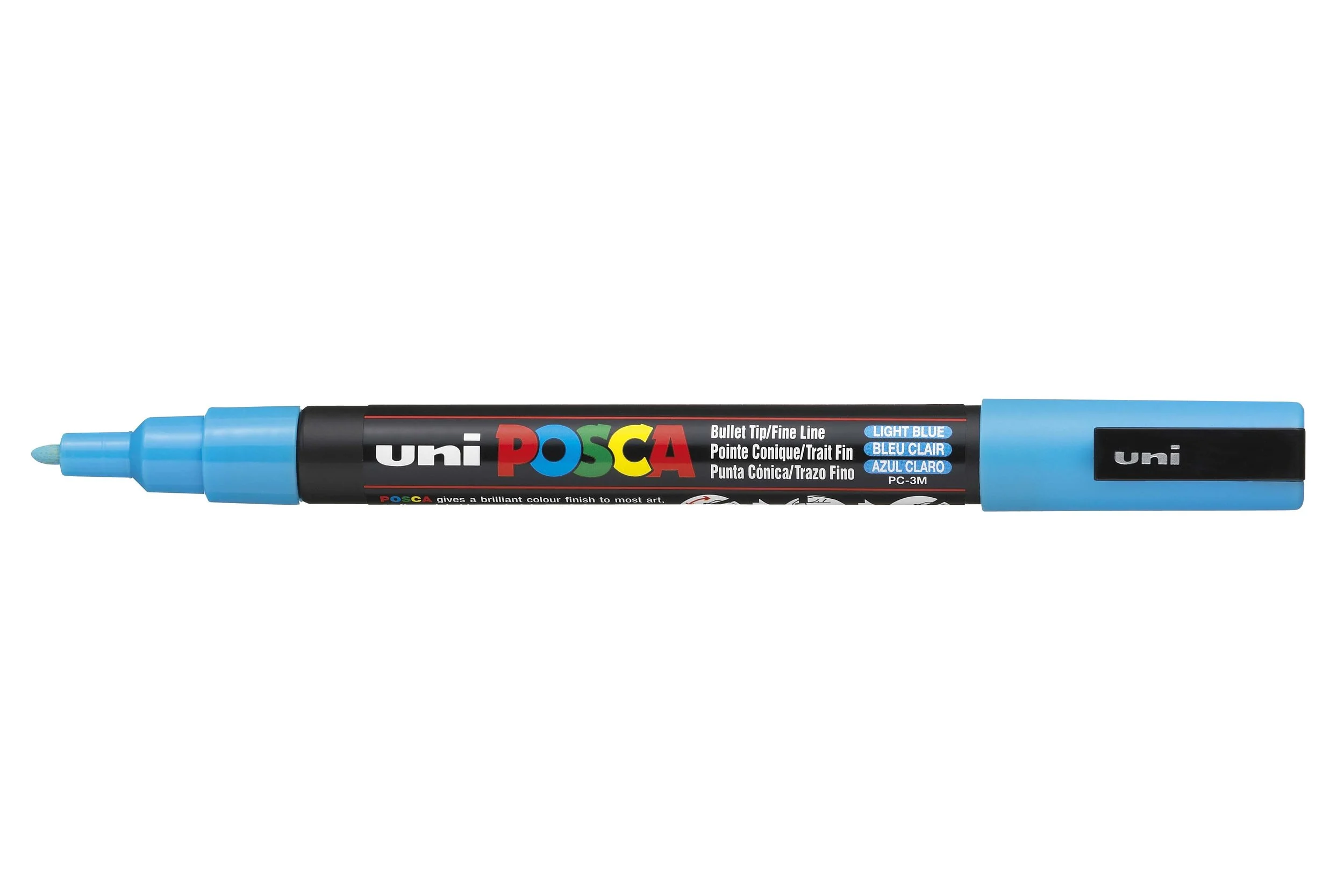 POSCA PC-3M Paint Marker - Light Blue, Fine Bullet Tip