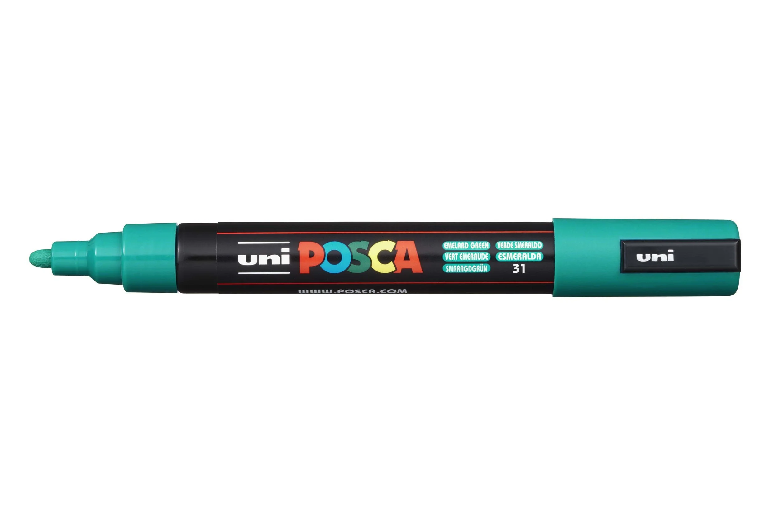 POSCA PC-5M Paint Marker - Emerald Green, Medium Bullet Tip