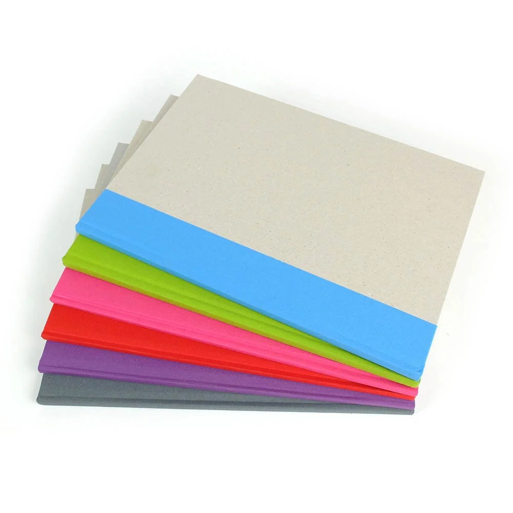A4 Creative Slim Sketchbook Contrast Assorted Colours 6 pack