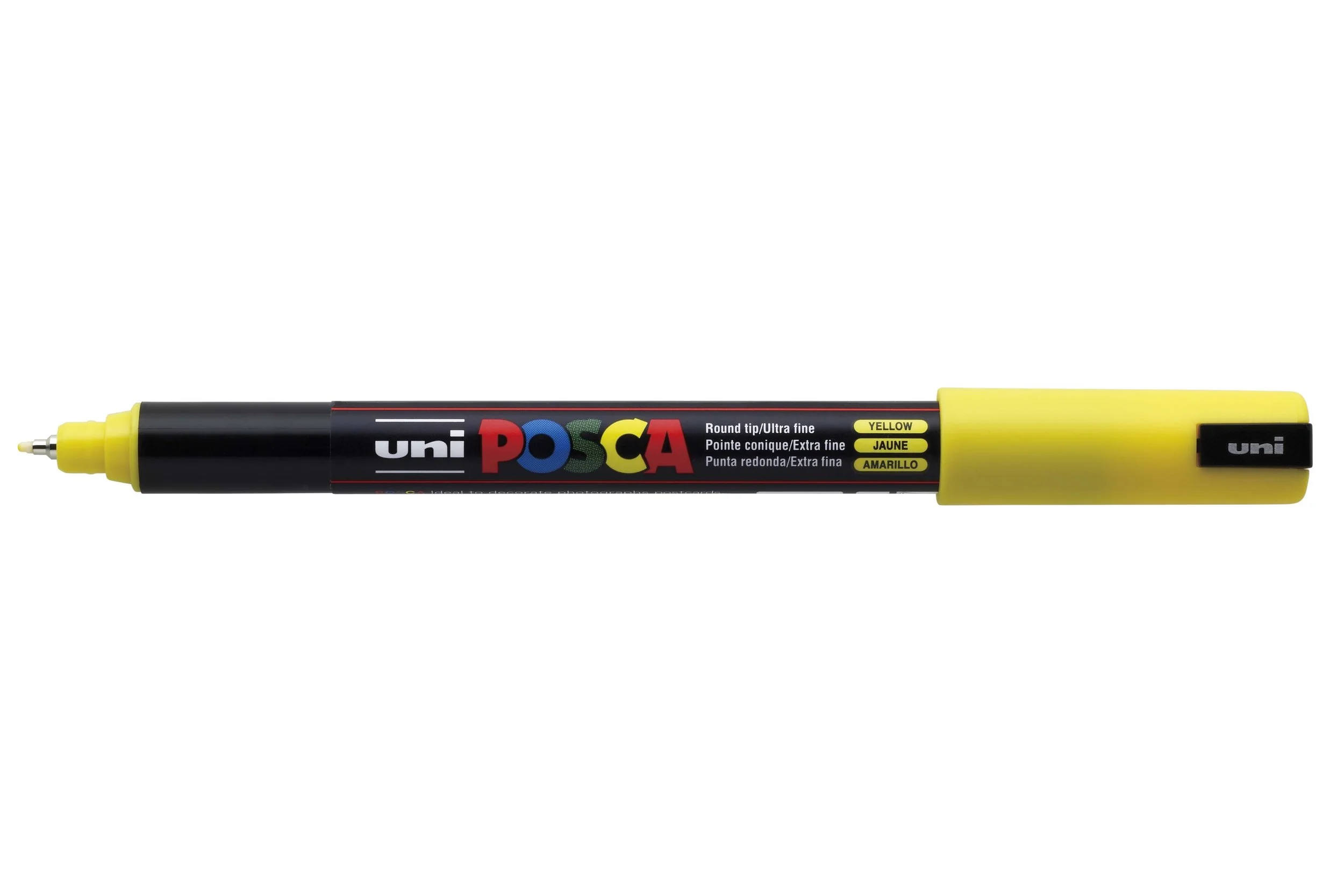 POSCA PC-1MR Paint Marker - Yellow, Ultra Fine Tip