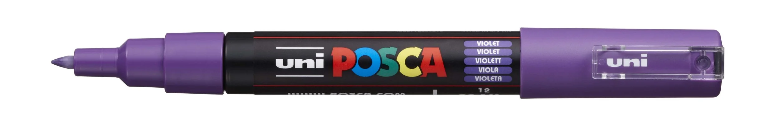 POSCA PC-1M Paint Marker - Violet, Extra Fine Tip