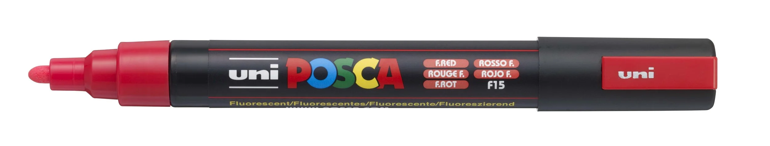 POSCA PC-5M Paint Marker - Red, Medium Bullet Tip