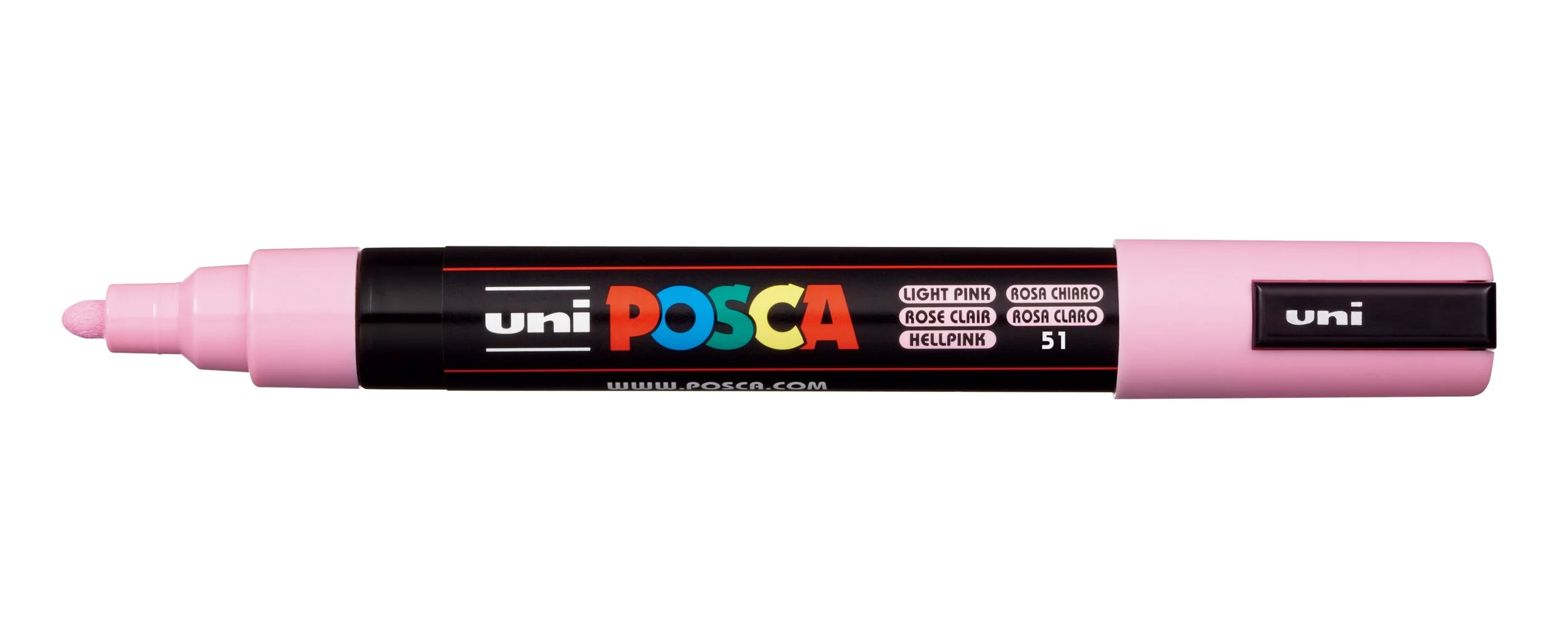 POSCA PC-5M Paint Marker - Light Pink, Medium Bullet Tip
