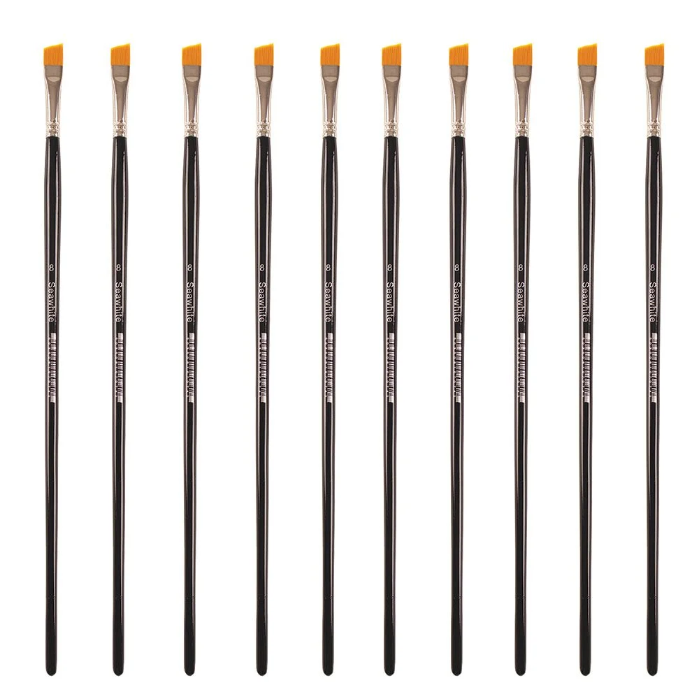 Synthetic sable size 8 Angled / Each - Pack of 10