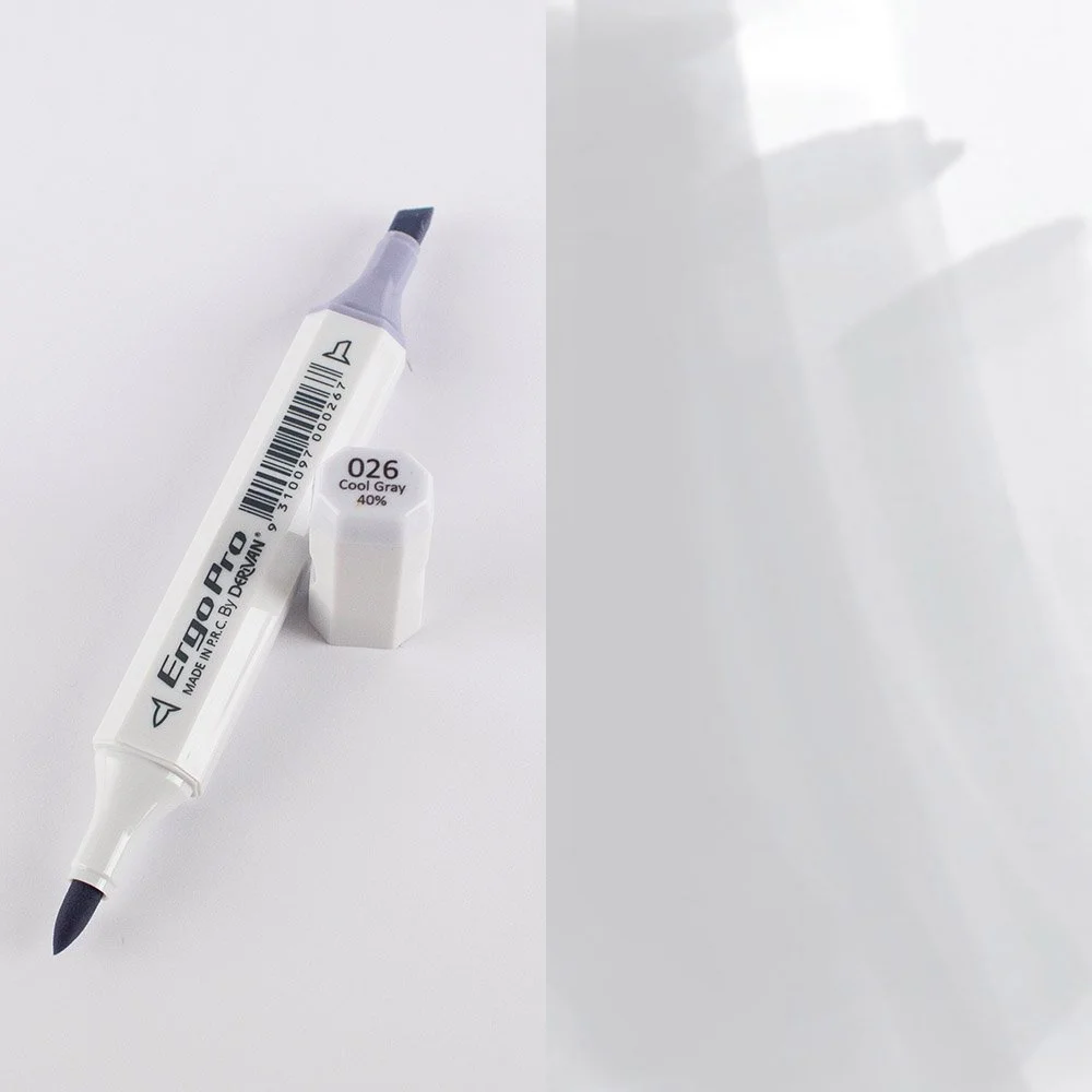 Ergo Pro Marker 026 Cool Grey 40
