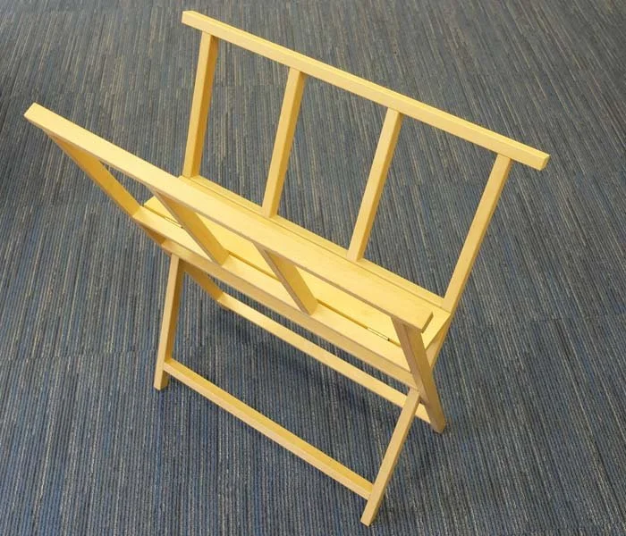 Wooden Print Rack