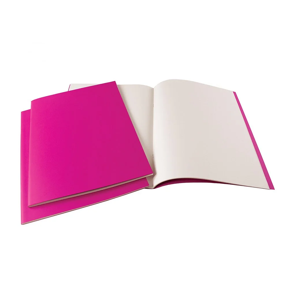 A3 Portrait Starter Sketchbook Matt Laminated Bougainvillea Pink Cover 40 pages 140gsm