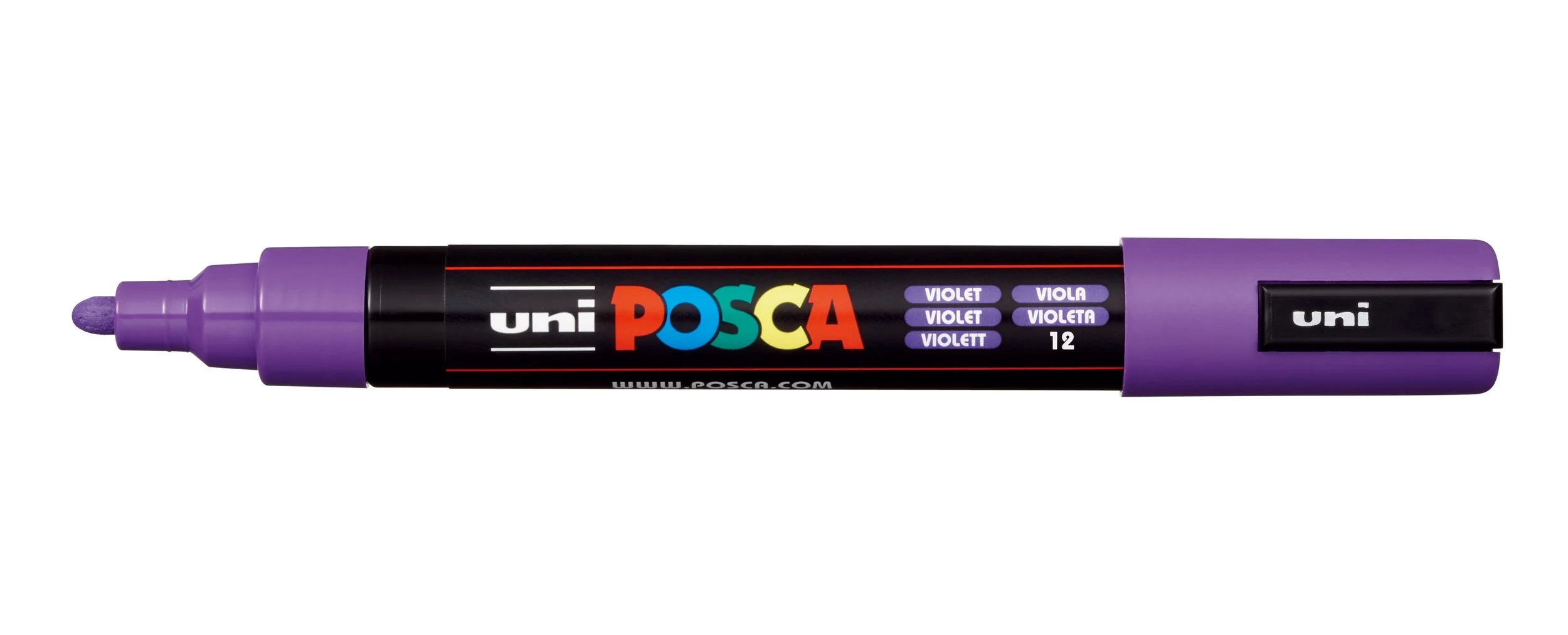 POSCA PC-5M Paint Marker - Violet, Medium Bullet Tip
