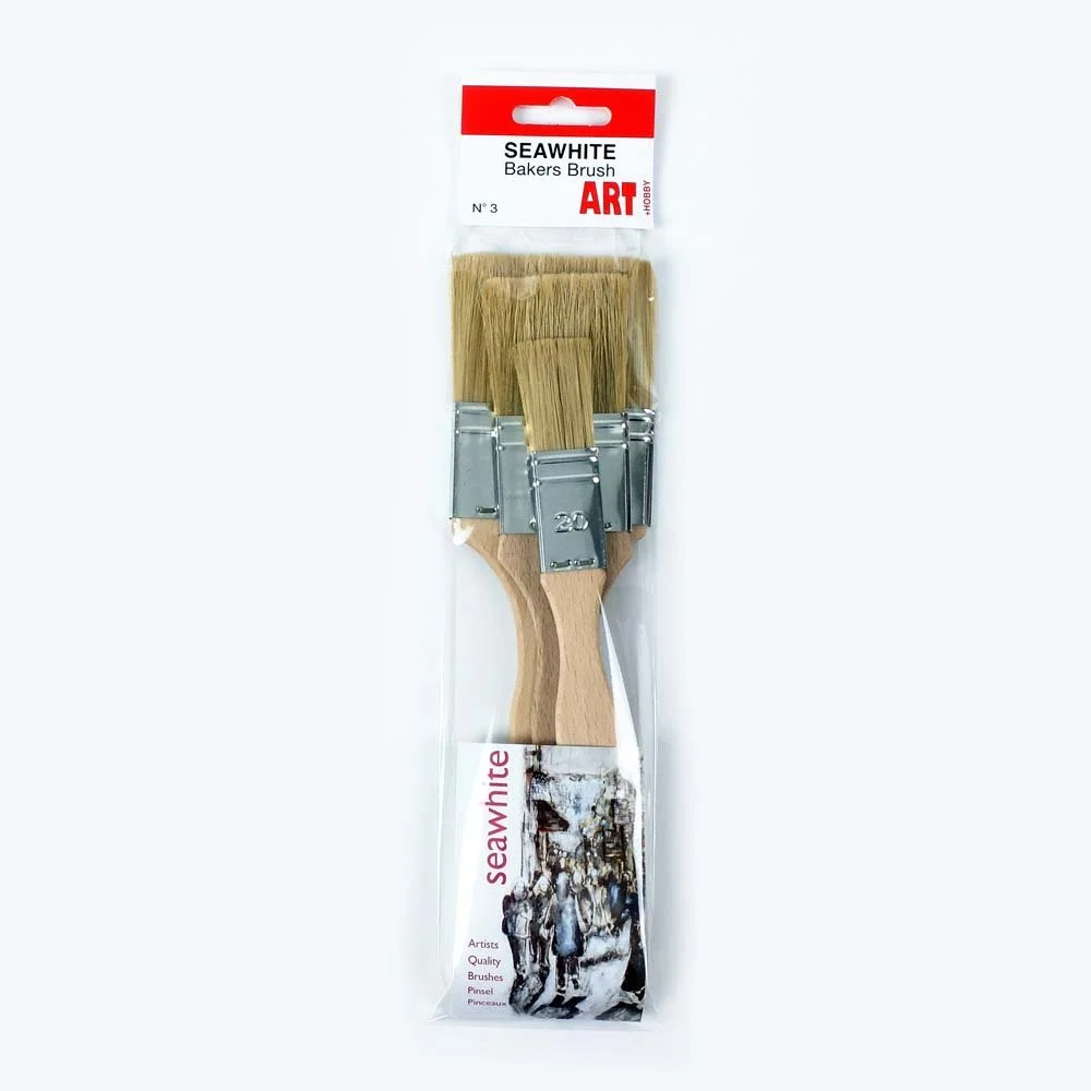 Bakers Brush Set Sizes 20 40 & 60